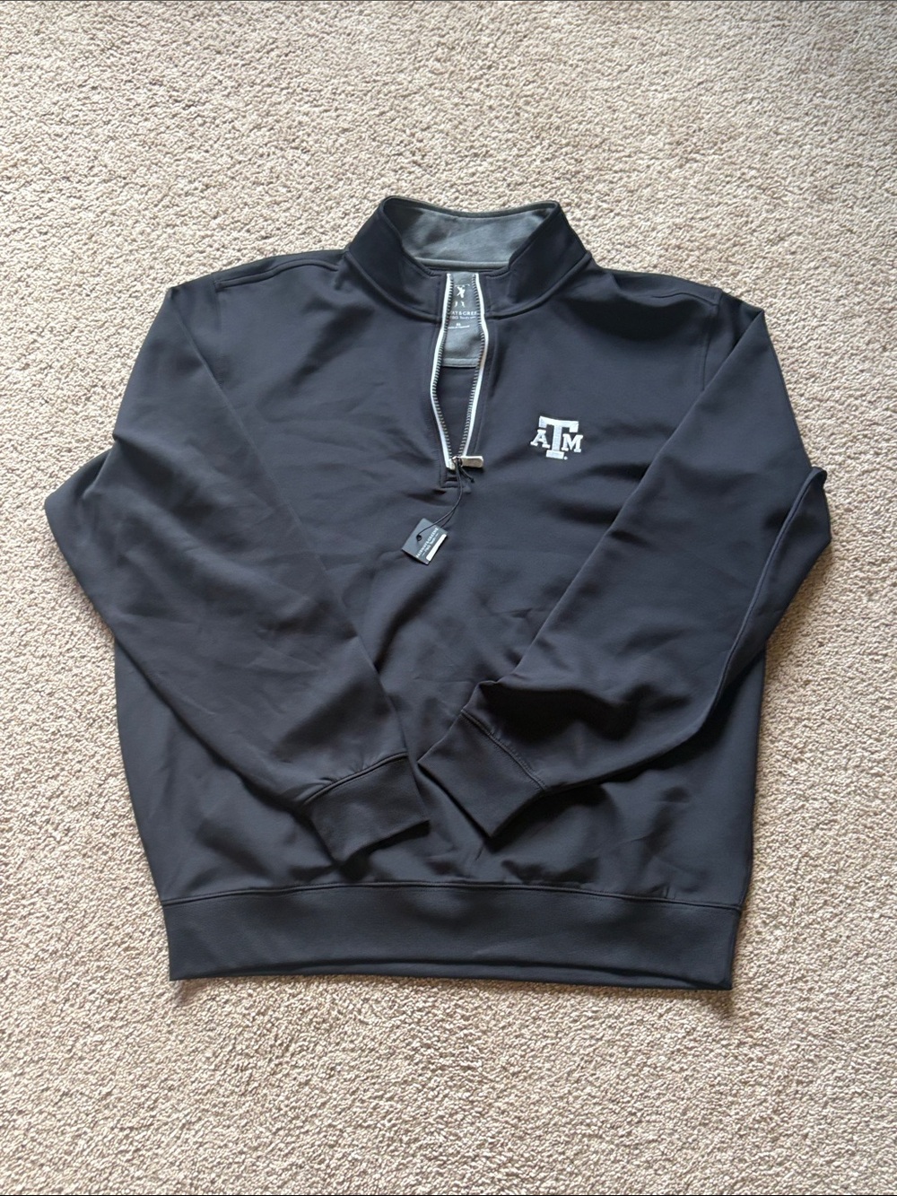 Fairway and Greene men’s quarter zip size xl Texas A&M logo